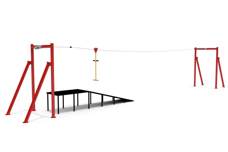 Teleferik Oyun Sistemleri C-PTR-300 PTR-300 | Parkur ve Halatlı Tırmanma Oyun Grupları | Erse Kent Mobilyaları